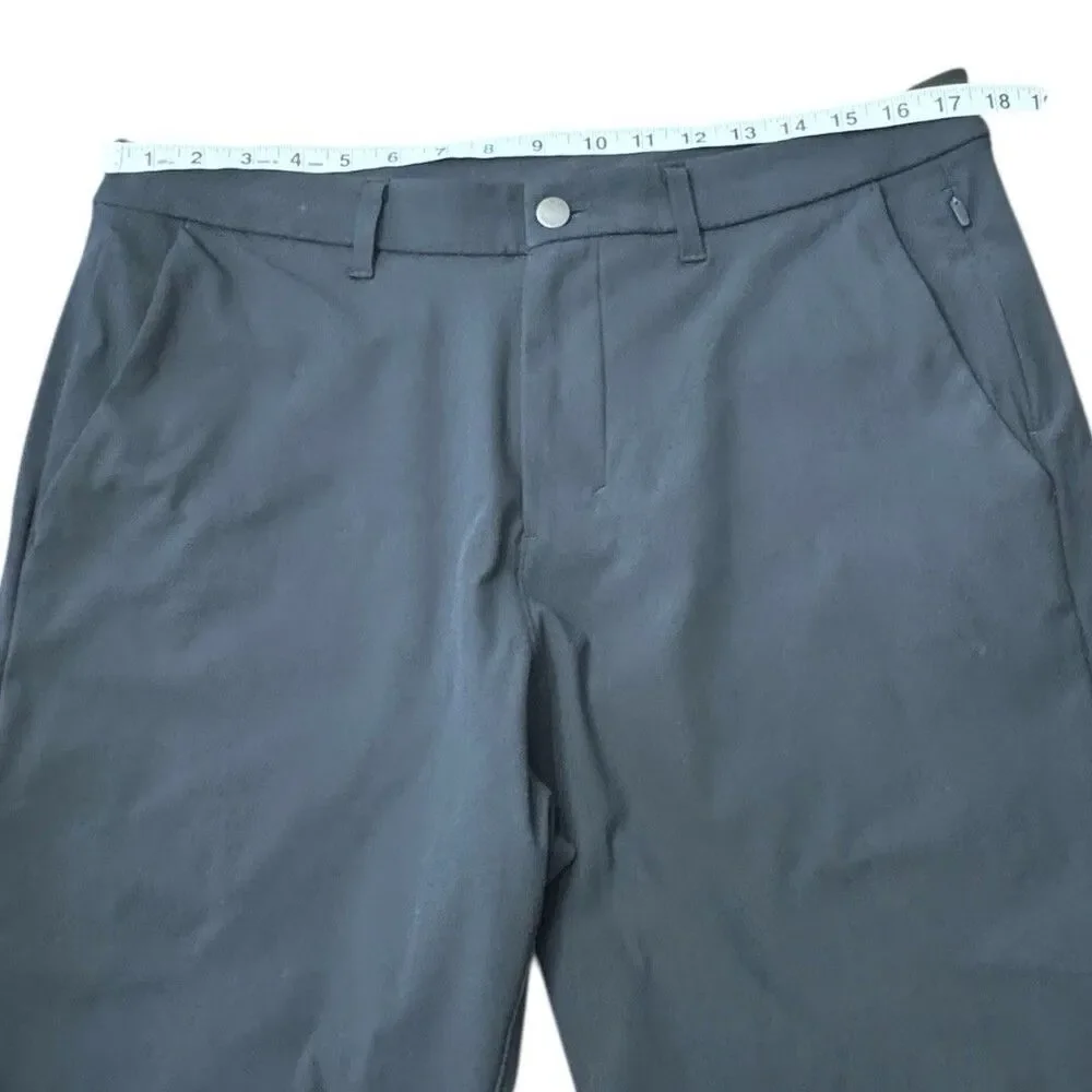 Lululemon Pants Commission Pant Slim Fit Warpstreme Obsidian Travel Men’s Sz 34
